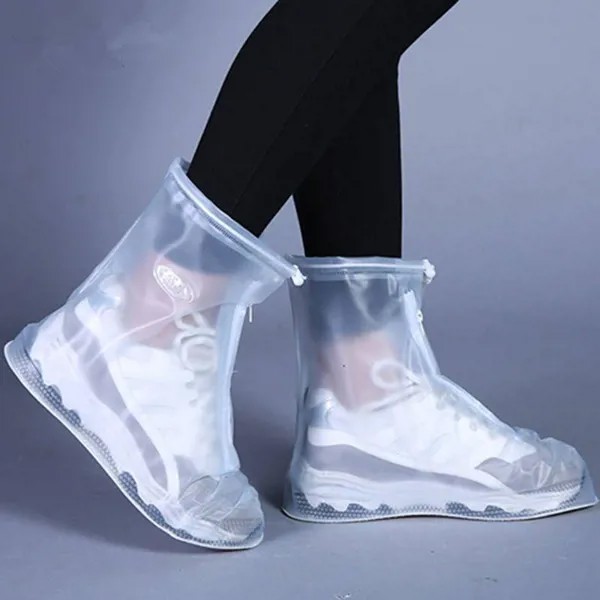 Износостойкий утолщенный водонепроницаемый чехол для обуви Снегостойкий противообрастающий дождь и снег Дождь Сапоги Чехол с водонепроницаемым слоем Дождевые ботинки Крышка