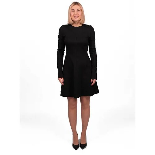 Trussardi Платье черное трикотажное (40)