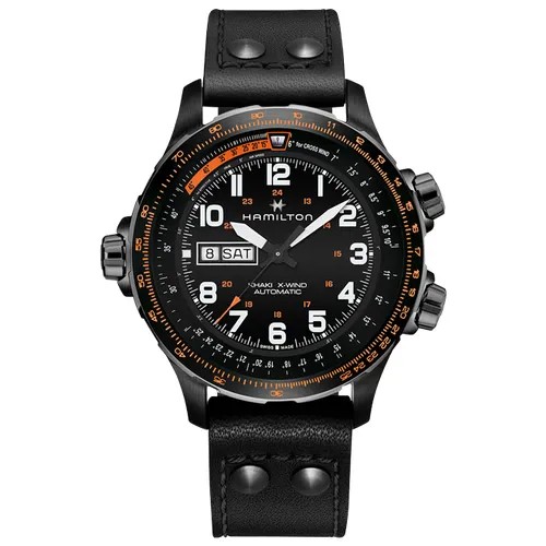 Наручные часы Hamilton Наручные часы Hamilton H77785733, черный