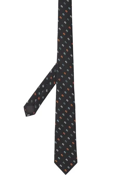 Burberry галстук с монограммой
