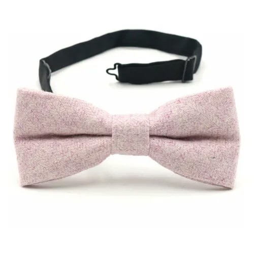 Бабочка GENTLETEAM, однотонная, для мужчин, розовый