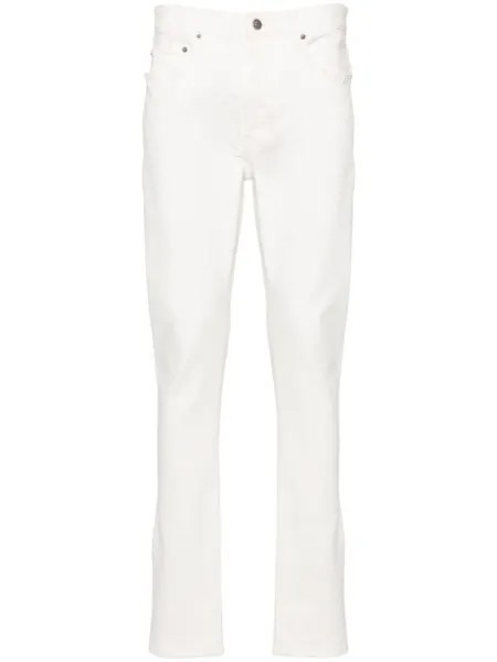Ksubi джинсы Chitch Avalanche slim fit средней посадки, белый