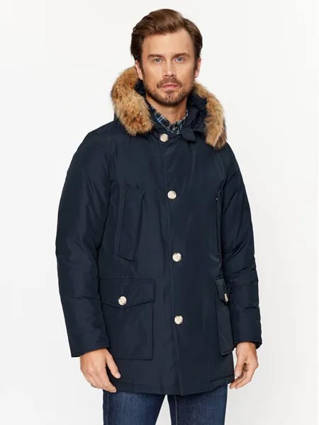 Зимняя куртка стандартного кроя Woolrich, синий