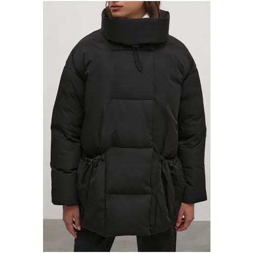 Куртка женская Finn Flare, цвет: черный FWB11024_200, размер: XL/2XL