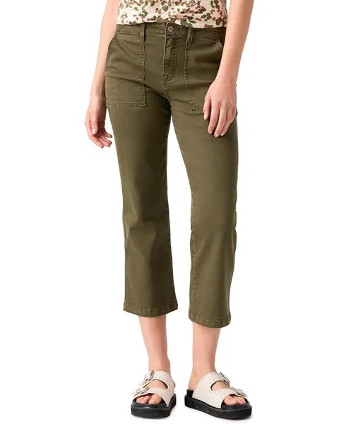 Брюки Sanctuary Vacation Crop, цвет Burnt Olive