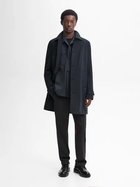 Брюки-Джоггеры в тонкую полоску Massimo Dutti, синий
