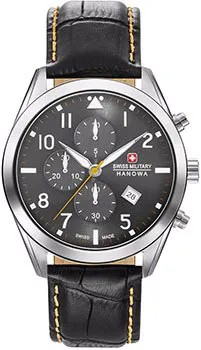 Швейцарские наручные  мужские часы Swiss military hanowa 06-4316.7.04.009. Коллекция Helvetus Chrono