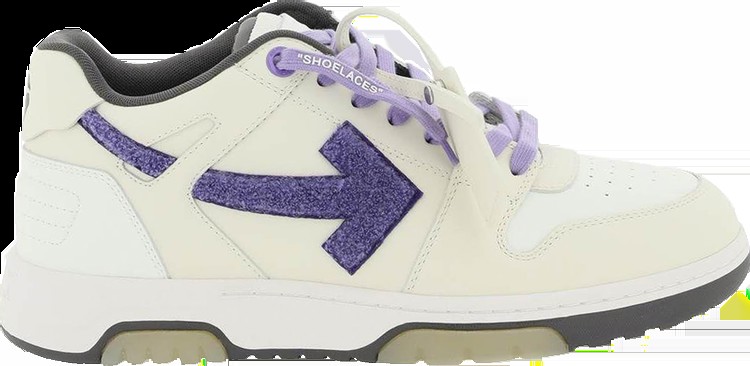 Кроссовки Off-White Out of Office 'College - Beige Purple', кремовый