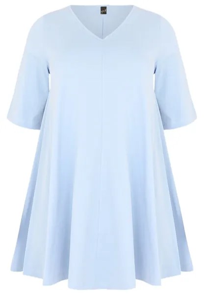 Туника WITH SHORT SLEEVES Yoek, цвет light blue