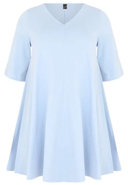 Туника WITH SHORT SLEEVES Yoek, цвет light blue