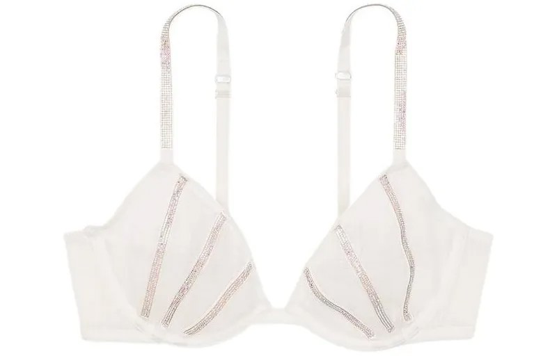 Женский бюстгальтер Victoria's Secret, цвет Coconut White/White