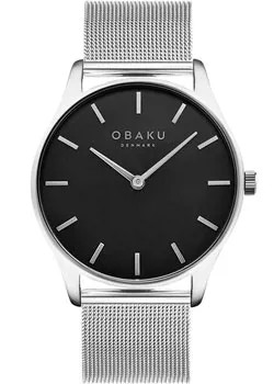 Fashion наручные  мужские часы Obaku V260GXCBMC. Коллекция Mesh