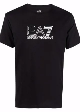 Ea7 Emporio Armani футболка с логотипом