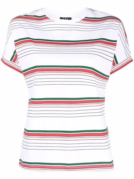 A.P.C. футболка в полоску