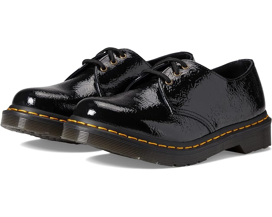 Оксфорды Dr. Martens 1461 Distressed Patent Oxford Shoe, черный