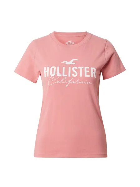 Футболка Hollister, цвет Pitaya