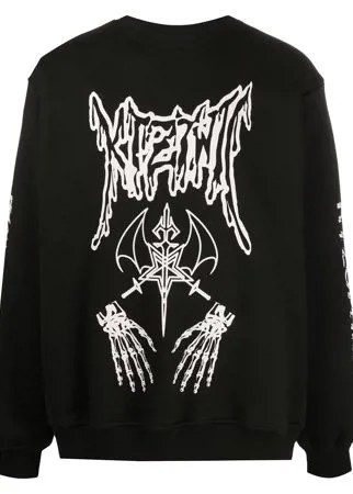 KTZ толстовка Dead Metal с круглым вырезом