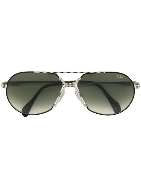 Cazal солнцезащитные очки-авиаторы с затемненными линзами