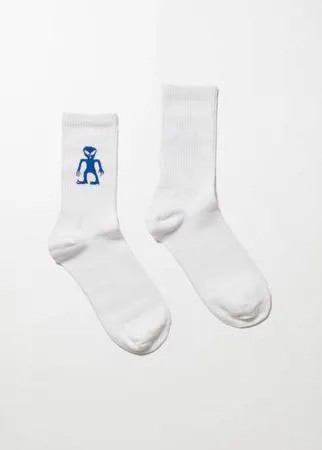 Жаккардовые спортивные носки