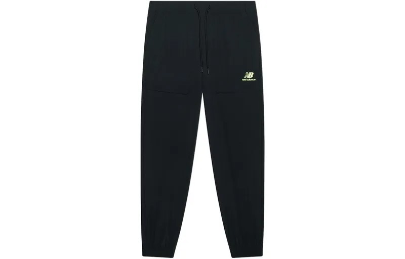 Женские трикотажные спортивные штаны New Balance, цвет Black