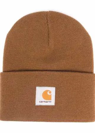 Carhartt WIP шапка бини с нашивкой-логотипом