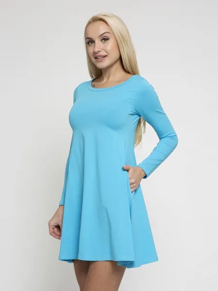 Платье женское Lunarable kelb006_ голубое M