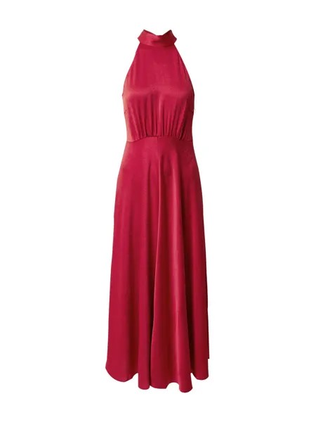 Вечернее платье Samsøe Samsøe Rheo, вишнево-красный