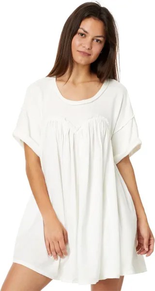 Платье Free People Catalina Mini Dress, слоновая кость