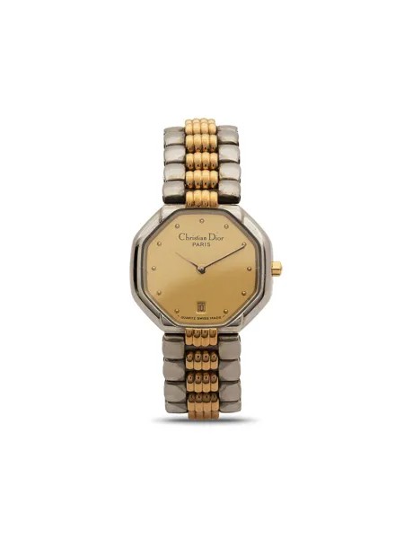 Christian Dior кварцевые наручные часы pre-owned 25 мм 1990-х годов