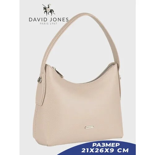 Сумка DAVID JONES, темно-бежевый