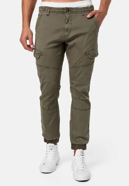 Джинсы с зауженным кроем HILLS INDICODE JEANS, цвет army