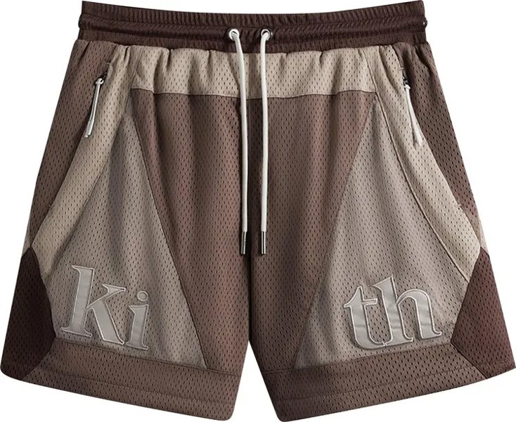 Шорты Kith Palette Turbo Short 'Mantle', коричневый