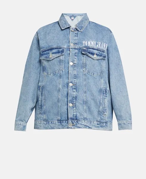 Джинсовая куртка Tommy Jeans, светло-синий
