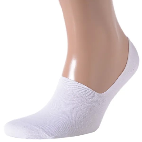 Подследники женские Grinston socks 20D2 белые 23/25 (35-40)