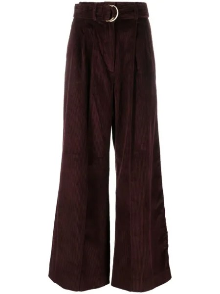 Ulla Johnson широкие брюки, коричневый