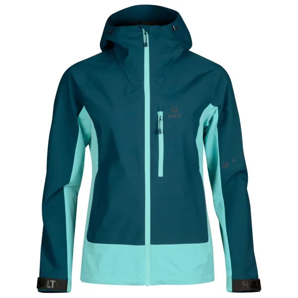 Куртка из софтшелла Halti Women's Pallas III Warm Hybrid, цвет Reflecting Pond Blue