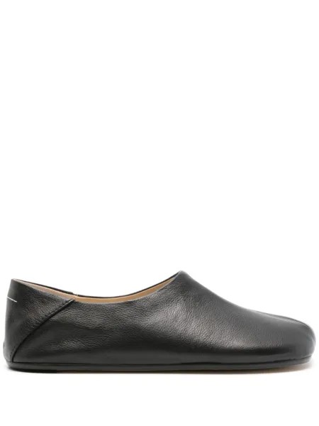 MM6 Maison Margiela слиперы с асимметричным носком, черный