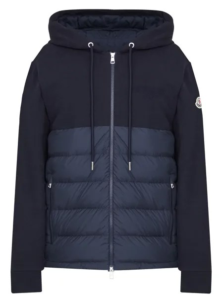 Худи Moncler Padded, синий