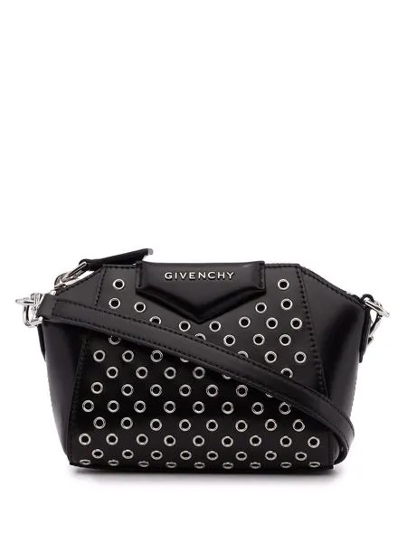 Givenchy мини-сумка Antigona с люверсами