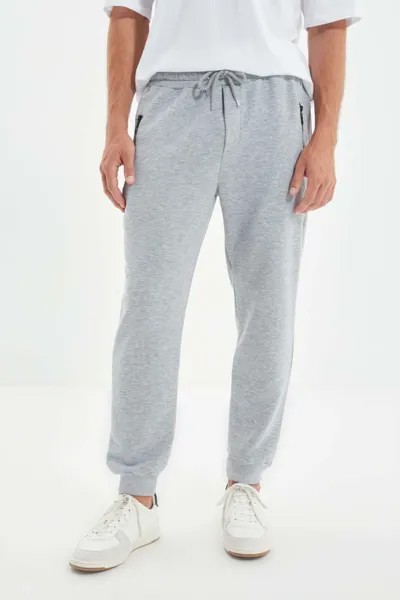 Спортивные брюки мужские Trendyol TMNAW21EA0094 серые L