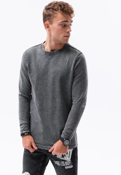Рубашка с длинным рукавом Ombre, цвет black