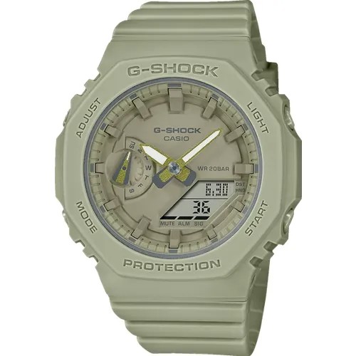 Наручные часы CASIO Часы наручные (GMA-S2100BA-3A), зеленый, хаки