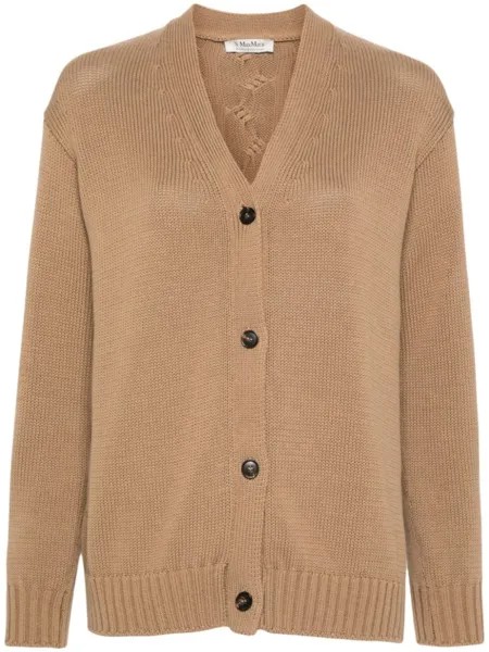 'S Max Mara кардиган Lukas, коричневый
