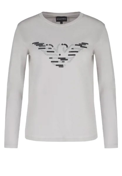 Лонгслив женский Emporio Armani 121493 серый 36 IT