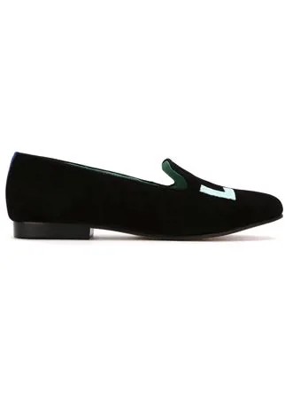 Blue Bird Shoes suede Love Colors loafers