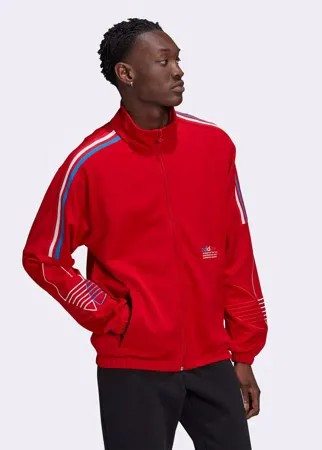 Красная спортивная куртка adidas Originals FTO-Красный