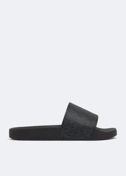 Шлепанцы MICHAEL KORS Jake slides, черный