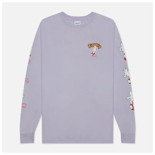Мужской лонгслив Ripndip Lucid Vacation фиолетовый , Размер L