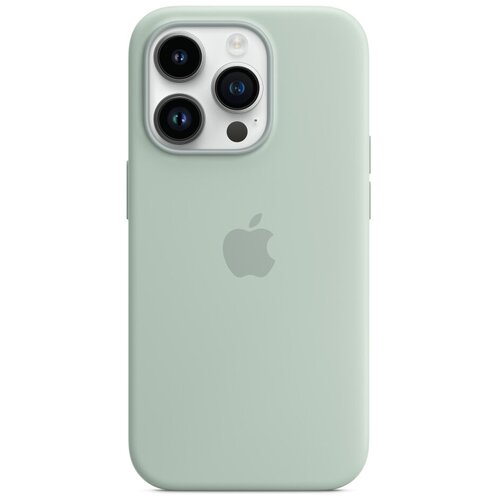 Чехол Apple iPhone 14 Pro Max Silicone MagSafe Succulent