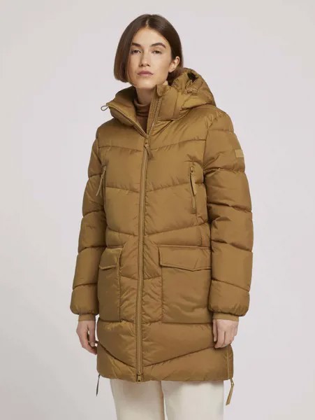 Куртка женская TOM TAILOR 1027044 коричневая L